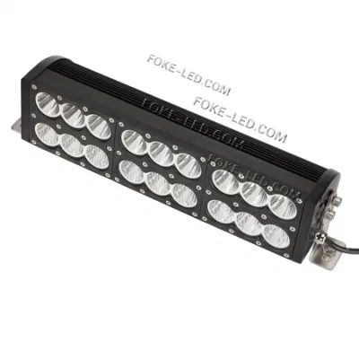 Fabbrica cinese nuovo tipo 60W 90W-300W a due file color ambra bianco Barra luminosa a LED fuoristrada