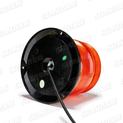 Luce stroboscopica a LED R65 con montaggio magnetico lampeggiante Faro rotante