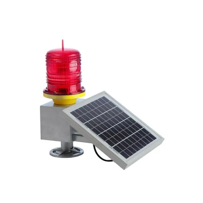  Aereo Aviazione Solar Powered navigazione LED lampeggiante Crane Tower ostruzione Luci di avvertimento faro rotante per Lanterna marina