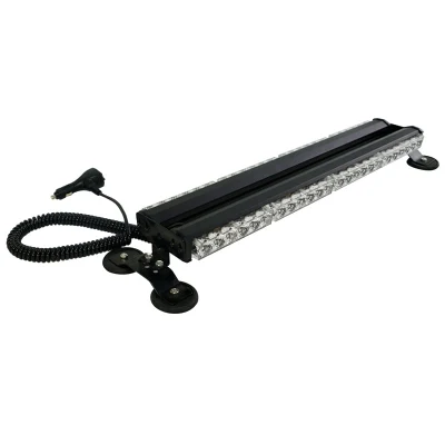 Base magnetica del caricabatteria da auto con barra luminosa a LED lampeggiante