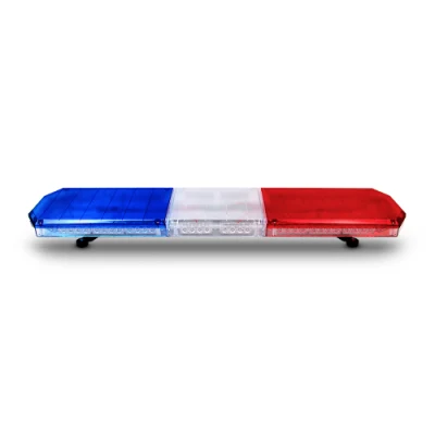 Barra luminosa stroboscopica lampeggiante LED Haibang rosso blu ambra