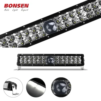 Luce di guida super luminosa LED da 8.5 pollici 9 pollici per lavori Luci di lavoro a LED a due file laser per veicoli 4X4 per la circolazione su strada Leggero