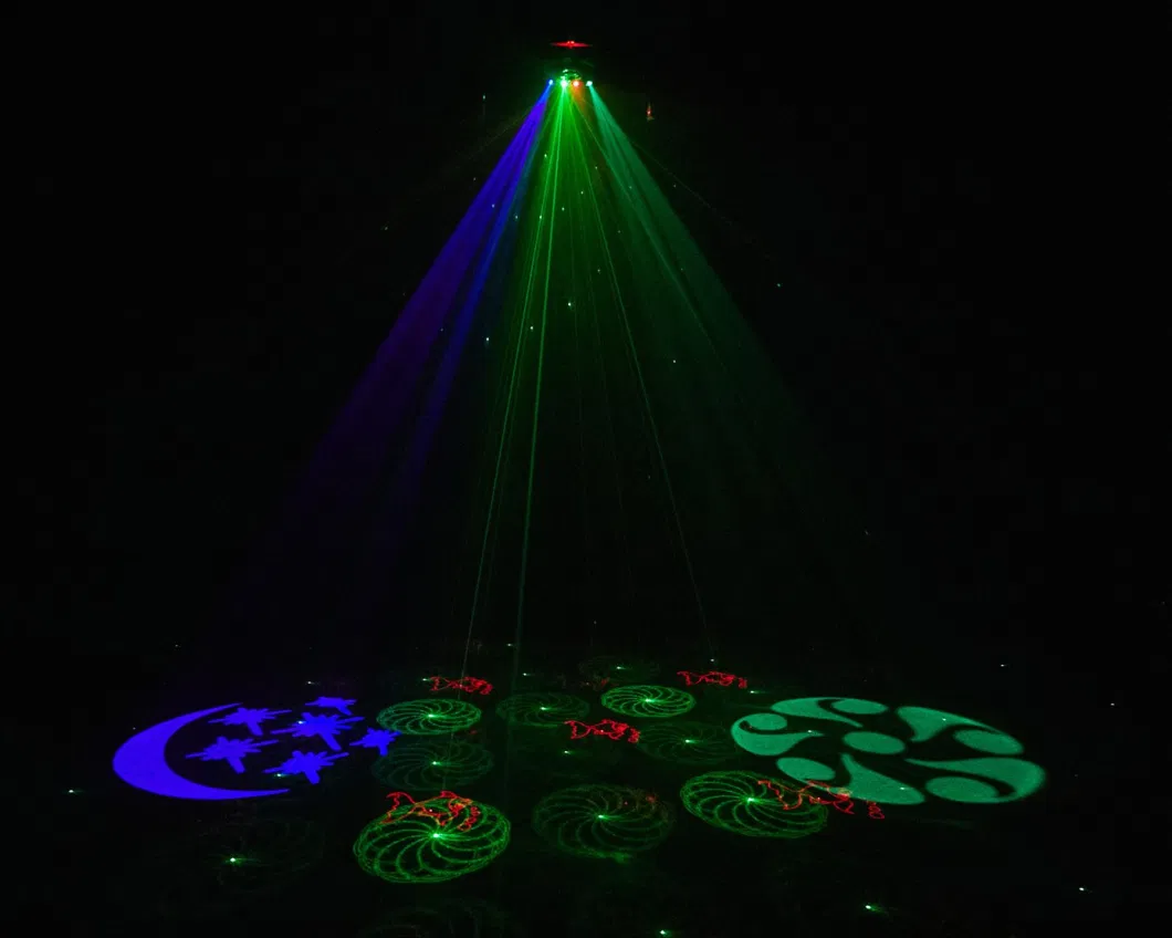 LED120W Bee-Eye Laser Mode Stroboscopic 4-in-1 Stage Light