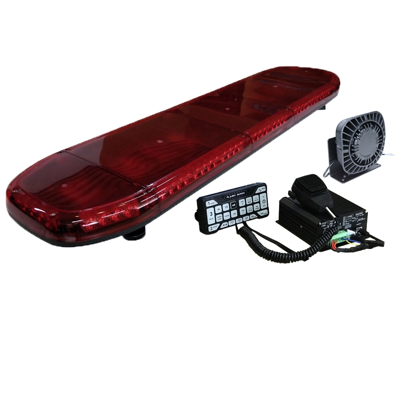 Integrated Siren Controller 50inch Lightbar with 100W Speaker