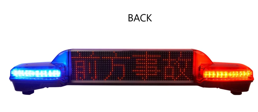 Senken LED Emergency Warning Lightbar with LED Message Sign