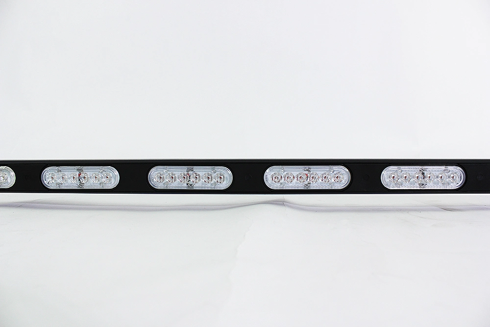 Haibang LED Lightbar with Traffic Advisor Flash Pattern Custom Length Headlight Directional Light Bars Rear Tail Visor Lighting