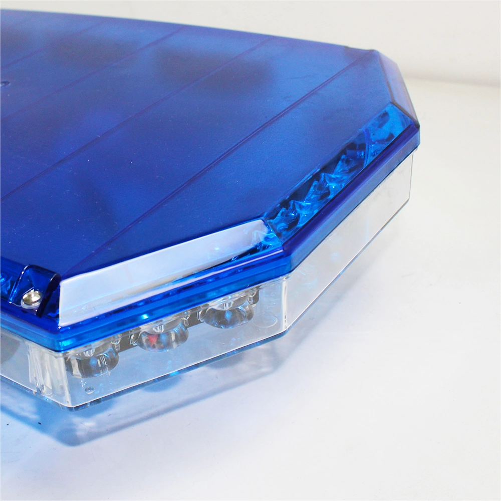 Haibang 59 Inch Blue Top Cover Warning Lightbar with SMD LEDs and Traffic Advisor Function