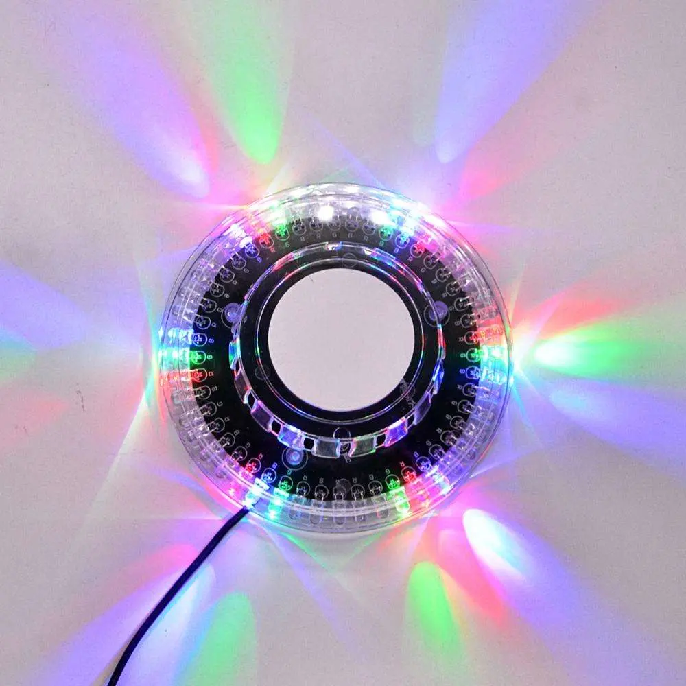 Auto Rotating Sunflower Lighting Colorful RGB LED Party Stage Light