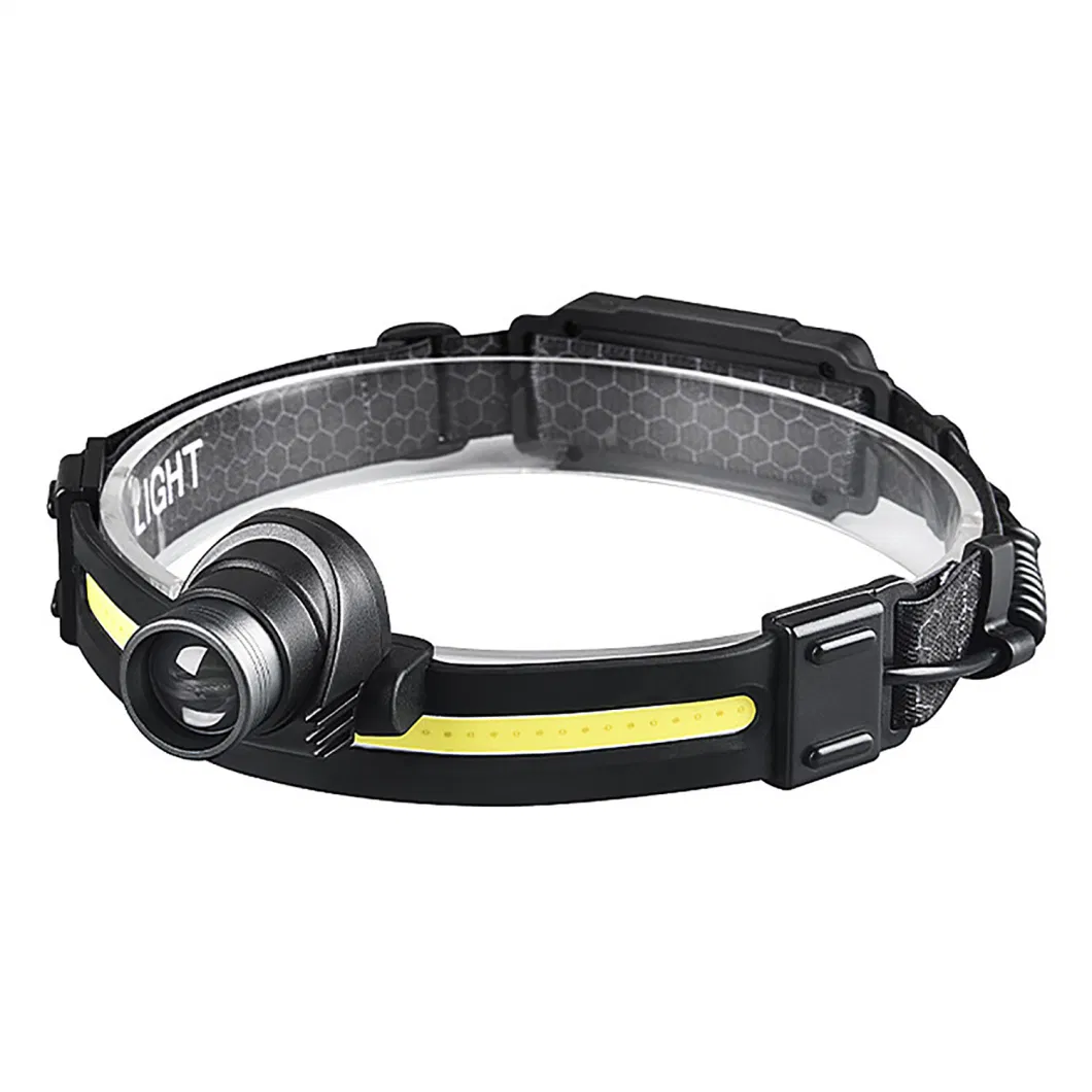 Head-Mounted Fishing Running Headlamp LED Sensor Light Outdoor Ci24195