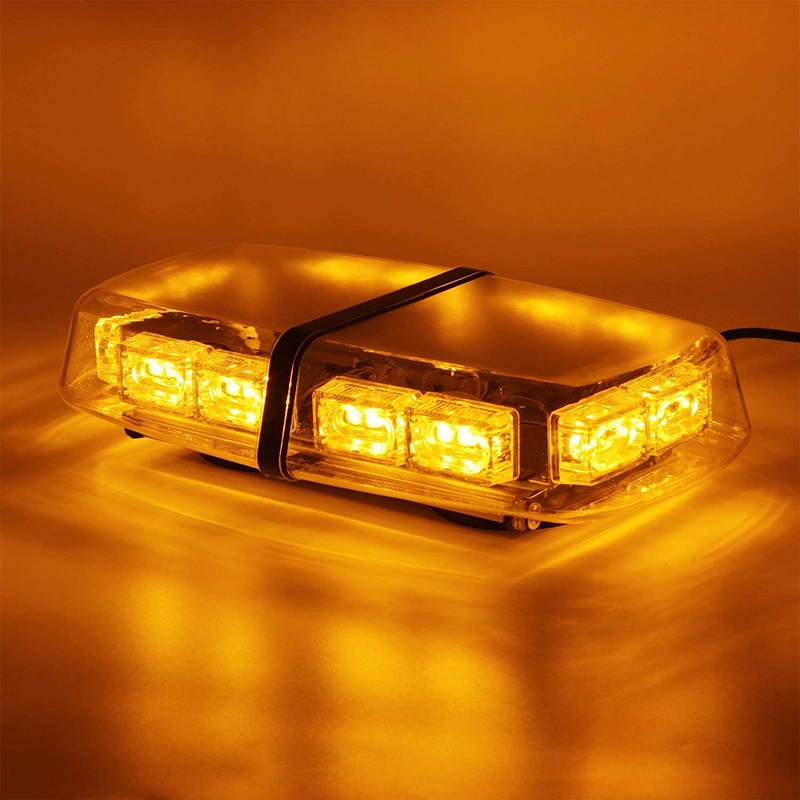 Wholesale Car Emergency Flashing Warning Beacon Lighting 18W LED Roof Top Mini Strobe Lamp Bar LED Road Traffic Safety Rechargeable Strobe Warning Light