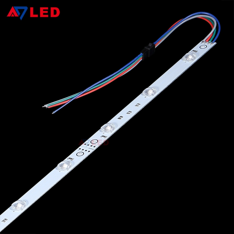 Colorful Exhibition Single-Sided Light Box Lighting SMD3030 12LED/M IP20 RGB Backlight LED Lights Bar