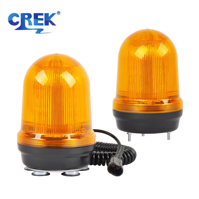 12V 60V Amber LED Alarm Strobe Beacon Warning Light for Forklift