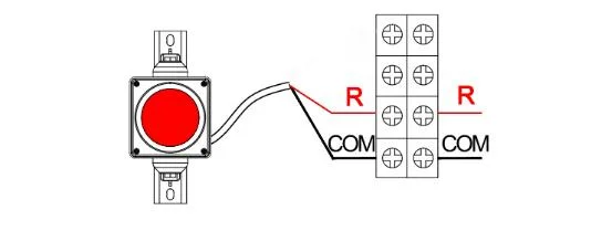 Warning Signal Vehicle LED Traffic Light Used for Garage Door