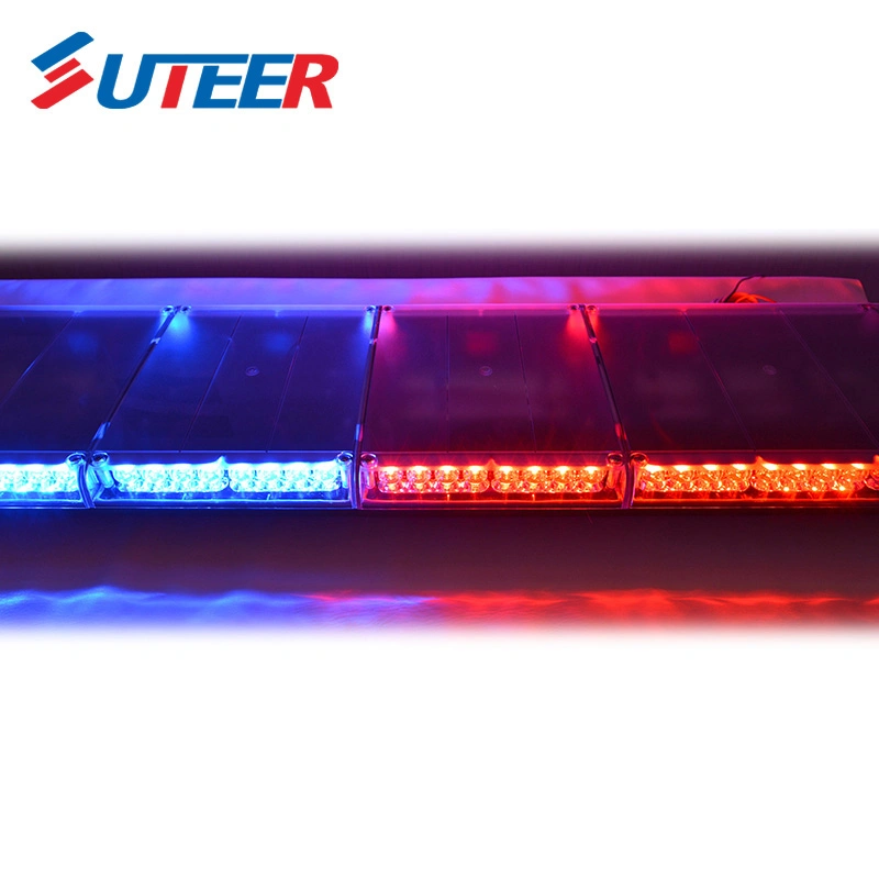 ECE R65 Amber Blue Emergency Vehicle Strobe LED Warning Lightbar (LB8700C)