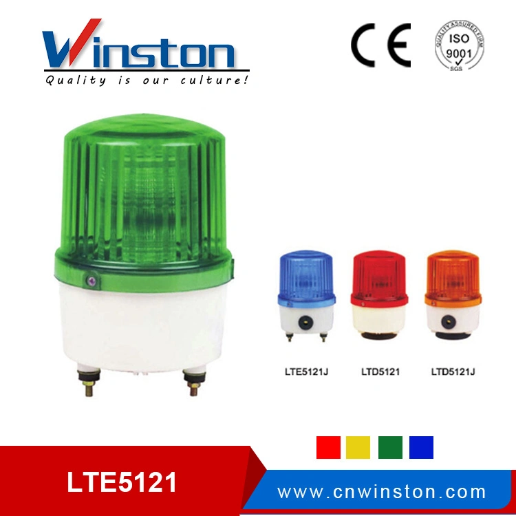 Lte-5106 LED Stroboscopic Warning Light DC12V 24V AC110V 220V