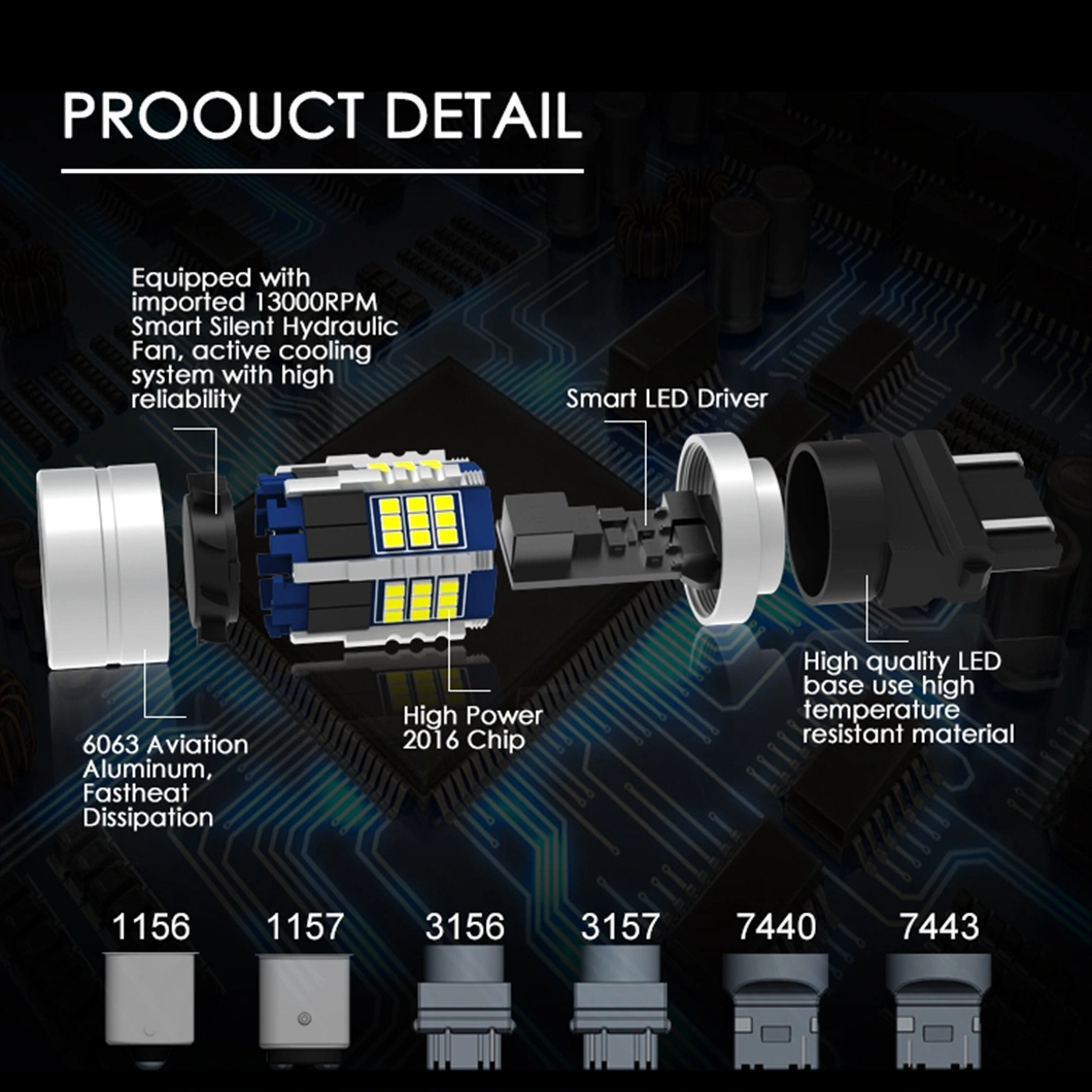 G-View GSC 2 Side 7035 12V H1 H3 H7 H11 7035Csp H4 27W 2800lm 6000K Super Bright Car Lights LED Headlight Bulb Auto LED Headlight for Car