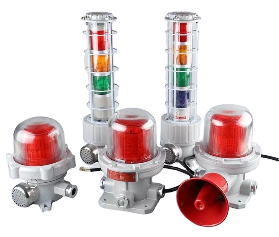10W Red Yellow Blue Green Explosion Proof Warning Alarm Light