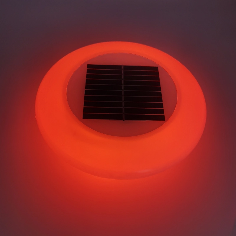 Solar Powered Floating LED Light with Multi-Color Flashing Lights