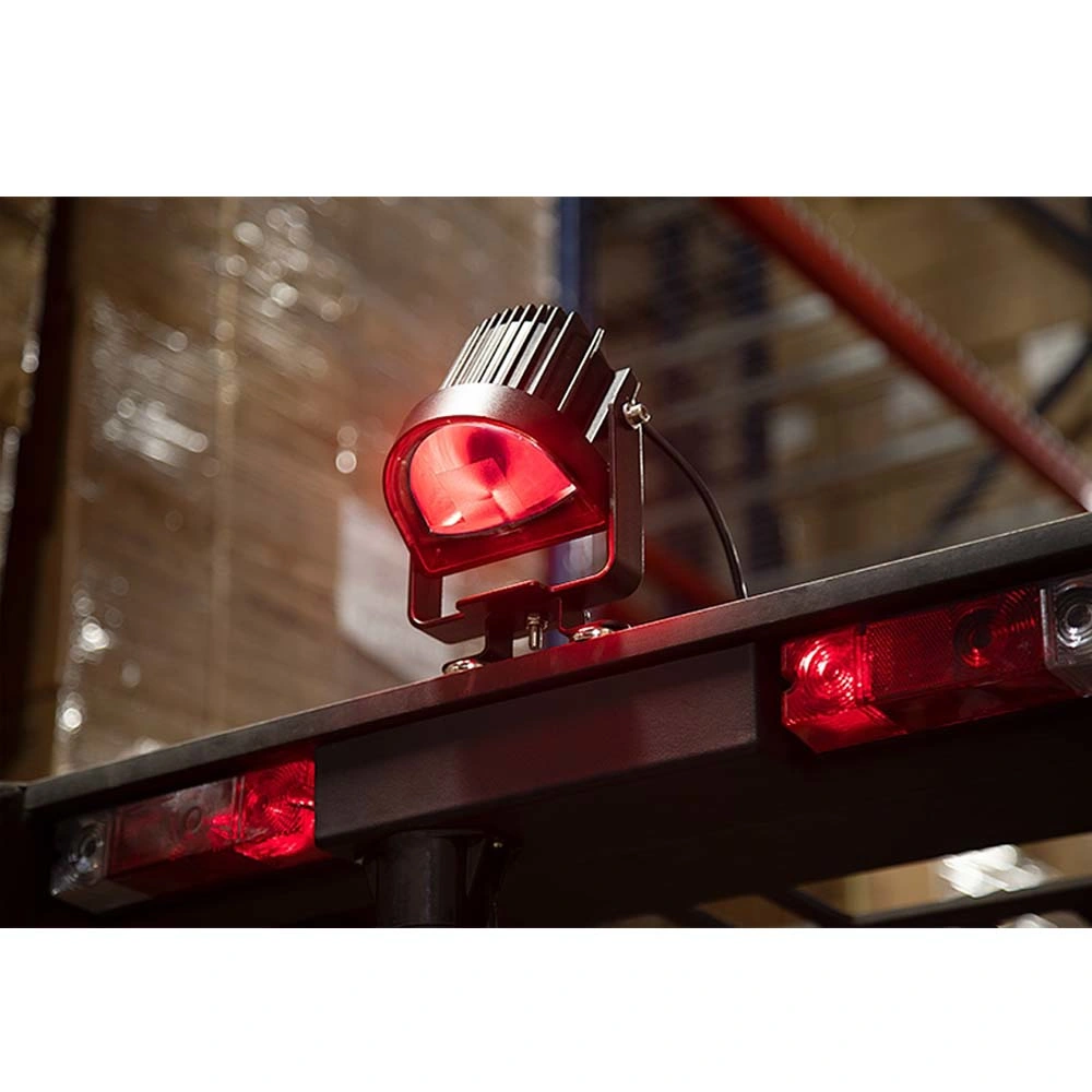 Forklift Accessories 10W Wide Arc Beam LED Forklift Safety Warning Lights 10-80V DC