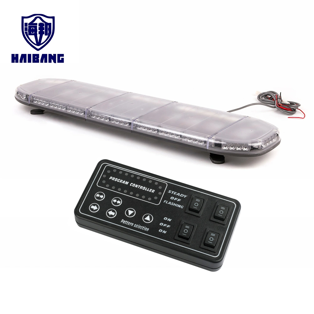 Haibang Blue Red Warning Lightbar Ambulance Strobe Light Bar