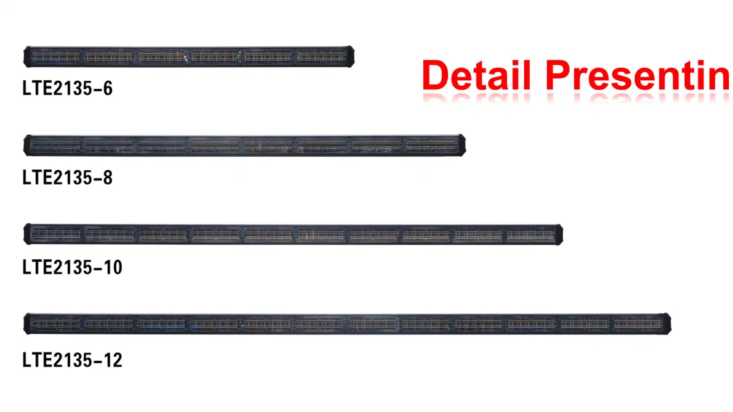 Ultra-Thin LED Flashing Traffic Advisor Light Bar