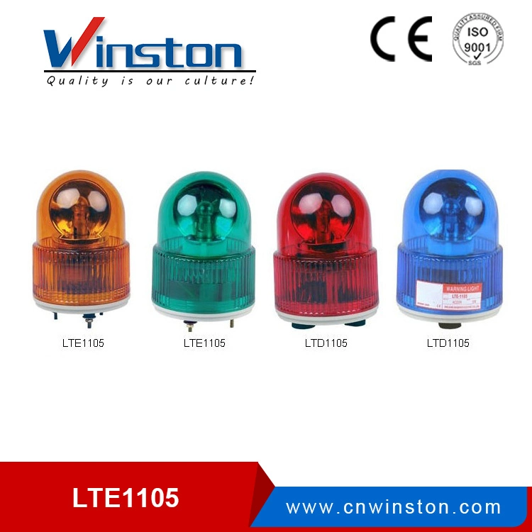 Lte-5106 LED Stroboscopic Warning Light DC12V 24V AC110V 220V