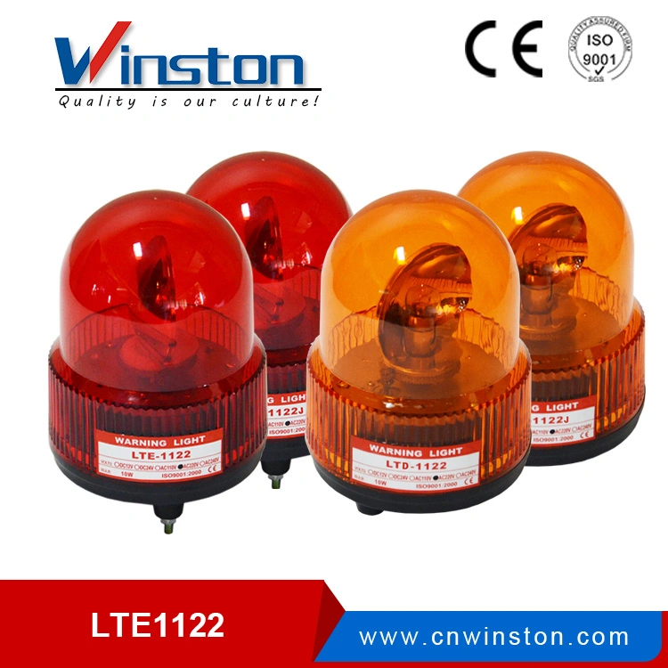 Lte-5106 LED Stroboscopic Warning Light DC12V 24V AC110V 220V