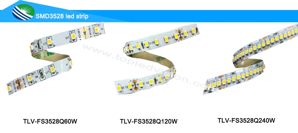 12V SMD 3528 LED hard lamp belt 120leds/m highlight light box strip rigid light bar