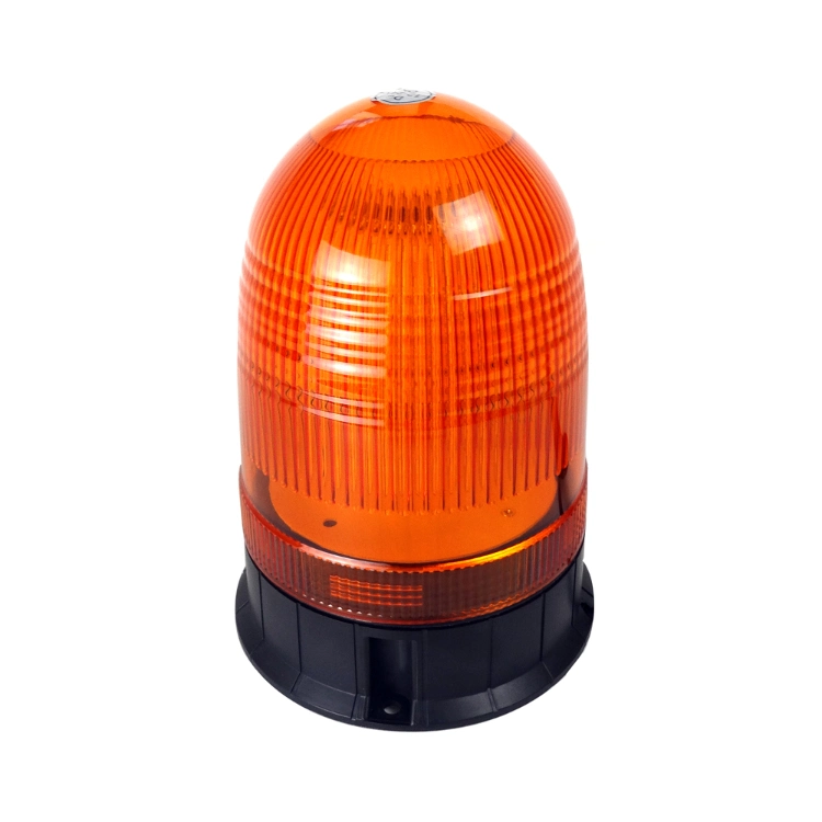 Baliza LED 80LED Car LED Rotating Flashing Beacon Strobe Warning Light 12V/24V Red Amber Mini Magnetic LED Warning Beacon