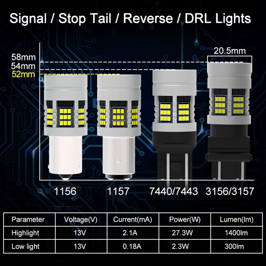 G-View GSC 2 Side 7035 12V H1 H3 H7 H11 7035Csp H4 27W 2800lm 6000K Super Bright Car Lights LED Headlight Bulb Auto LED Headlight for Car