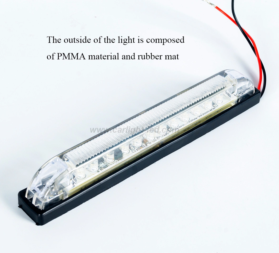 LED White Color Marker Light Bar