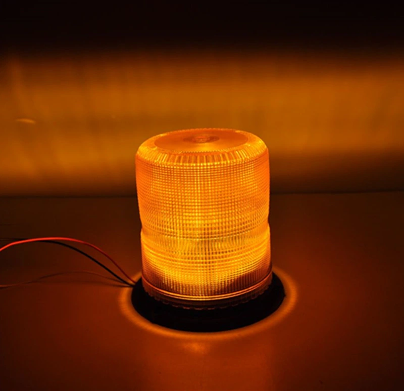 Amber Xenon Strobe Lamp Emergency LED Rotate Flashing Warning Beacon Light