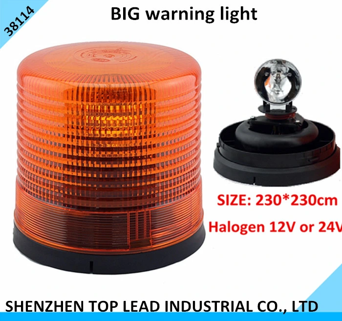 New Halogen Warning Light Rotating Beacon 12/24V #38115