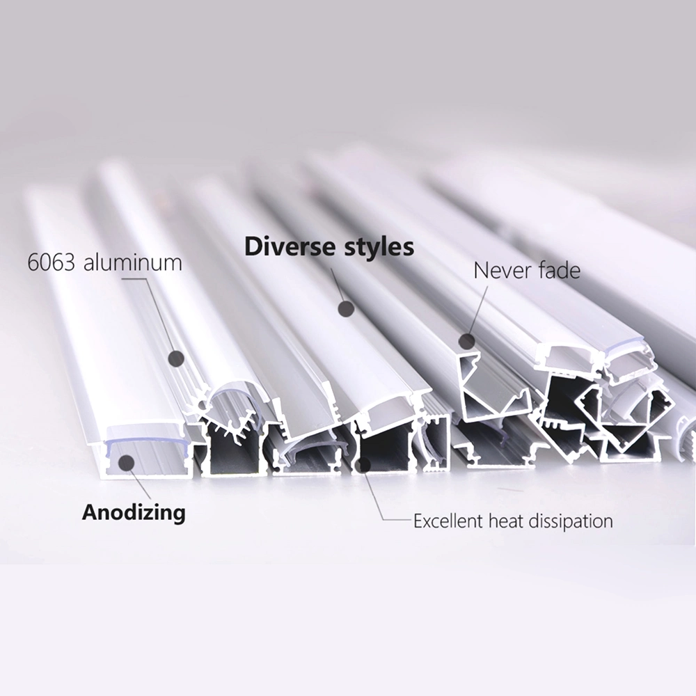 Aluminum Profile LED Linear Light Waterproof 8mm 10mm PCB LED Light Bar for Office Decoration