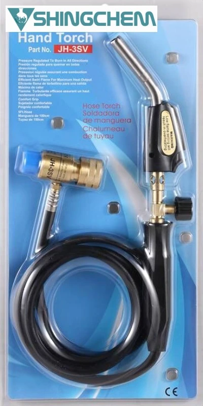 Brass Material Mapp Gas Hand Torch for Brazing and Welding Working