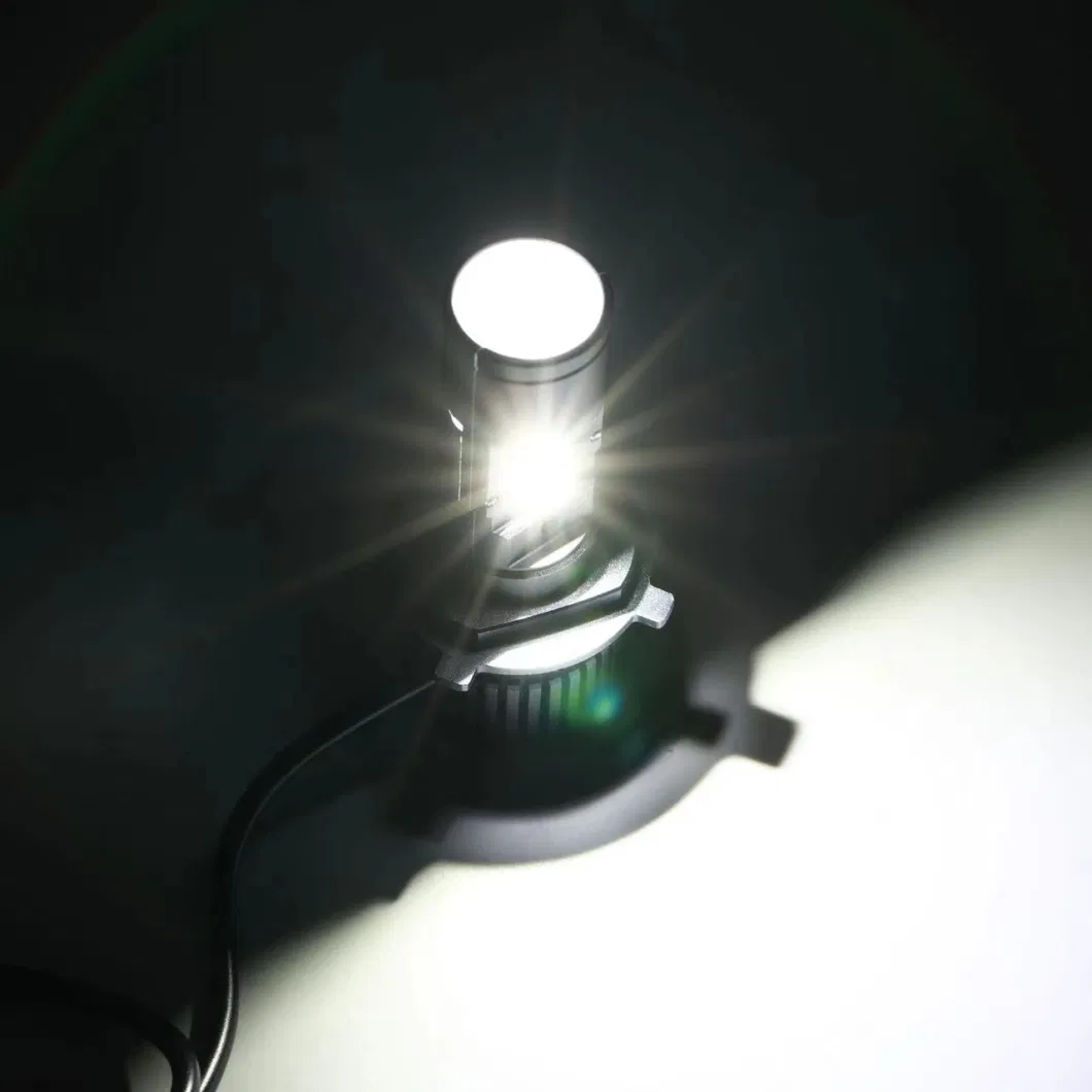 H4 LED Mini Projector Lens Motorcycle Headlight