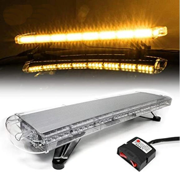 LED High Power Emergency Strong Magnet Base Car Top LED Warning Light Bar