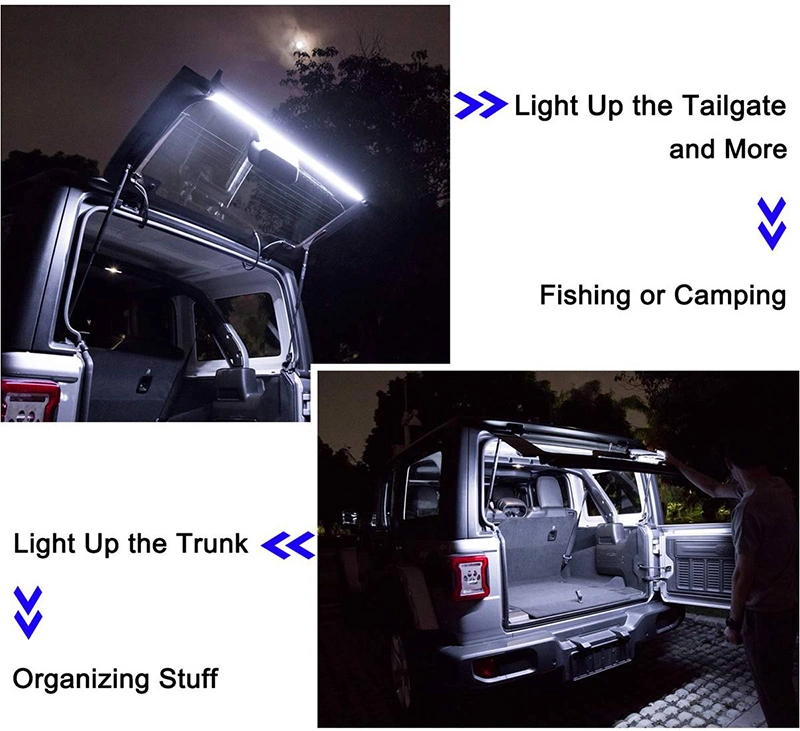 60&quot;Customize Truck Tailgate LED Strip Light Bar Waterproof for Jeep Ford Pickup SUV RV