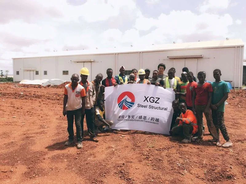 Xgz Group Prefabricated Building Construction Projects Casas Steel Structure Mobile Workshop