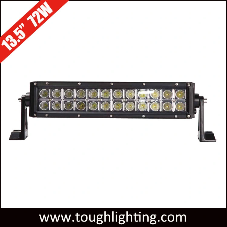DC 12V 13&quot; 72W Double Row Offroad Straight CREE LED Light Bars