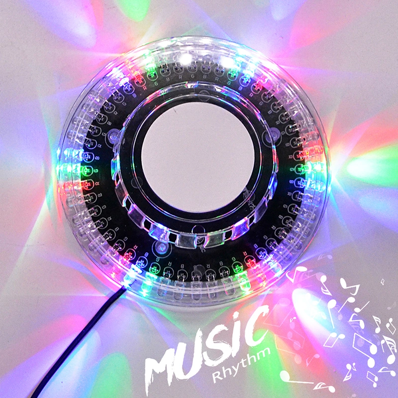 LED Stage Light Magic Colorful RGB Rotating Lights for Children&prime;s Party Birthday Celebration Event Effect Light