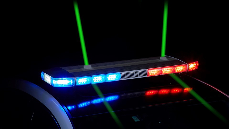 Senken Series Built-in Green Laser Car Light LED Traffic Warning Lightbar