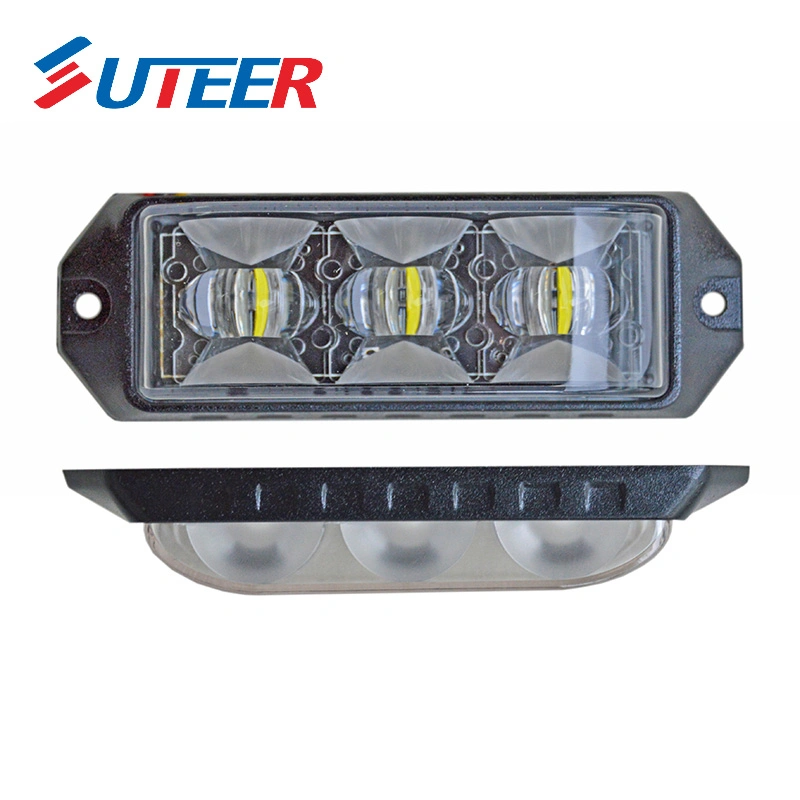 2023 Signal Strobe LED Flashing Grill Warning Vehicle Car Lights (LH73N)