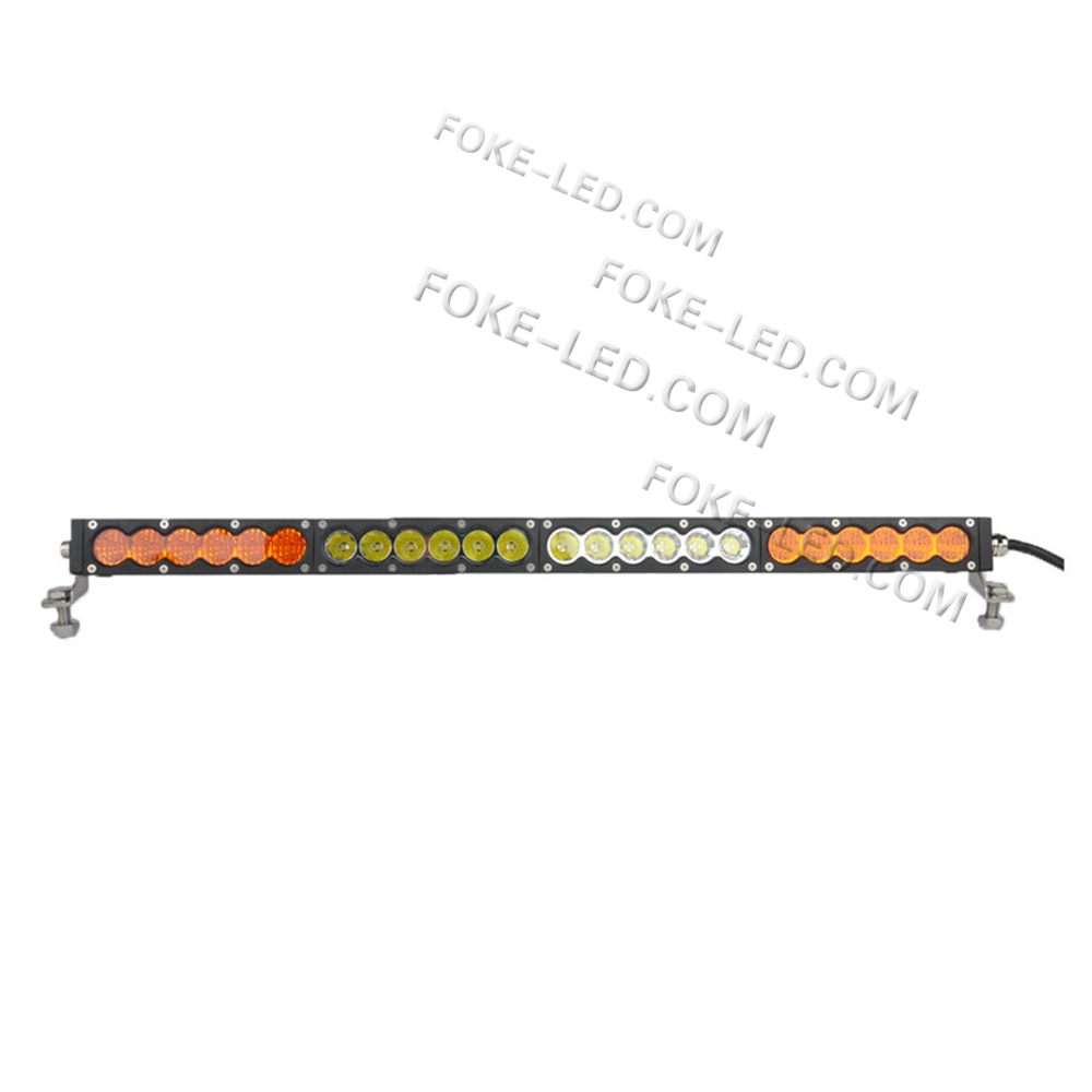 25.2&quot; 120W High Lumen LED Light Bar for Car off Road with Cispr29 for Offroad White Orange Colorful