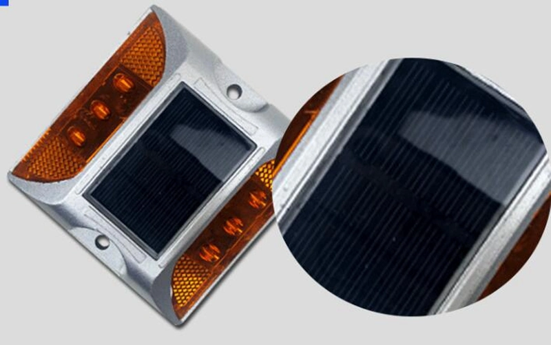 Flashing Mode High Brightness Aluminum Solar LED Cat Eye Road