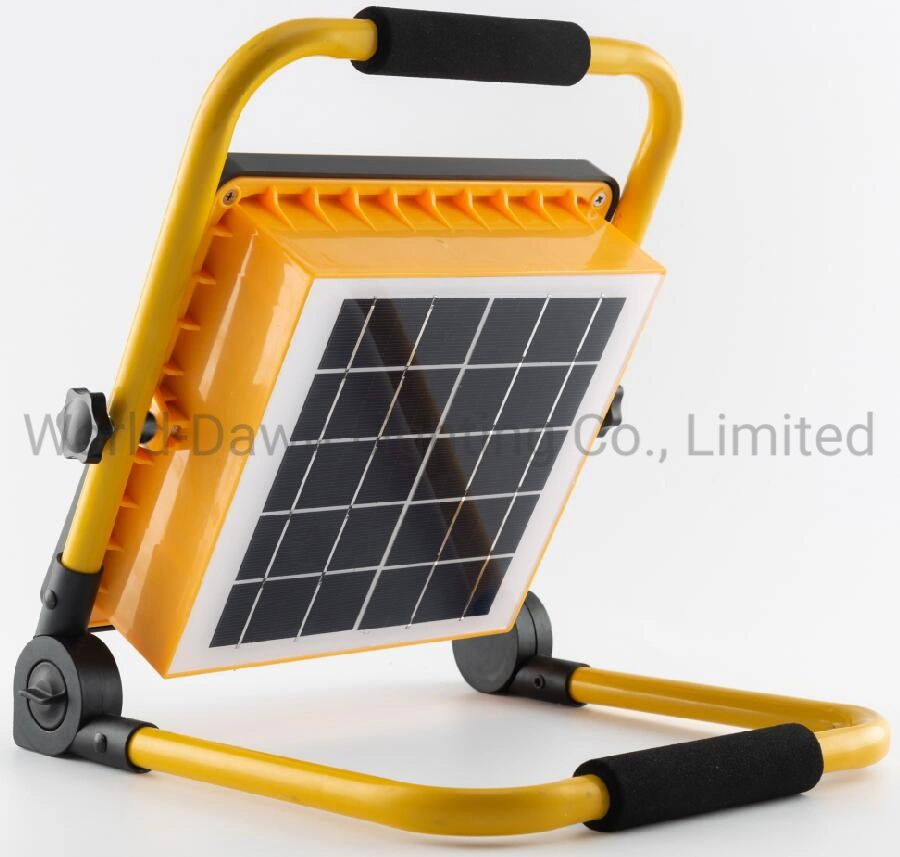 USB Charging Cable Camping Garden Solar Light Yard Traffic Warning Fishing Portable Convenient Using IP65 Solar Flood Light