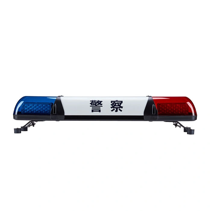 1m Blue LED Roof Mounted Police Light Bar