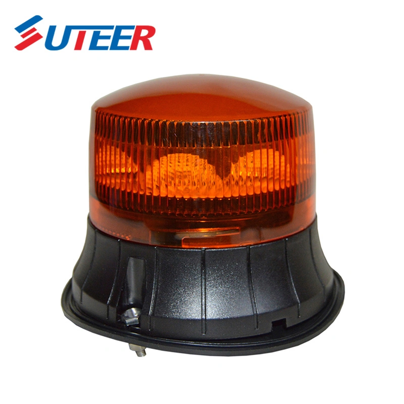 ECE R65 Amber Blue Red LED Rotating Warning Light Beacon (BE106)