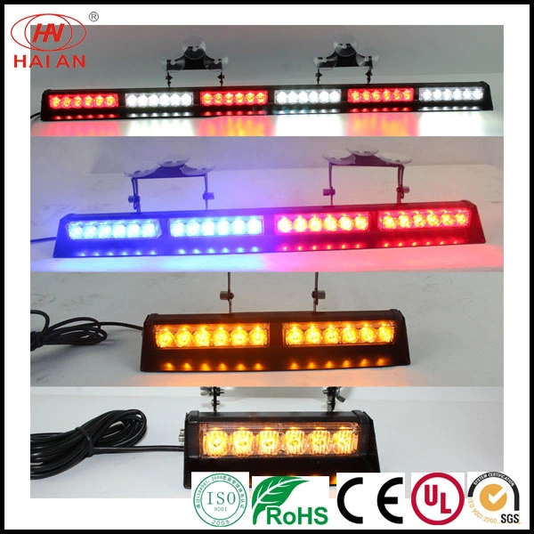 Dash Split Visor Lightbar for Emergency Ambulance/Firefighter Trucks Deck Mounted Dash Warning Light