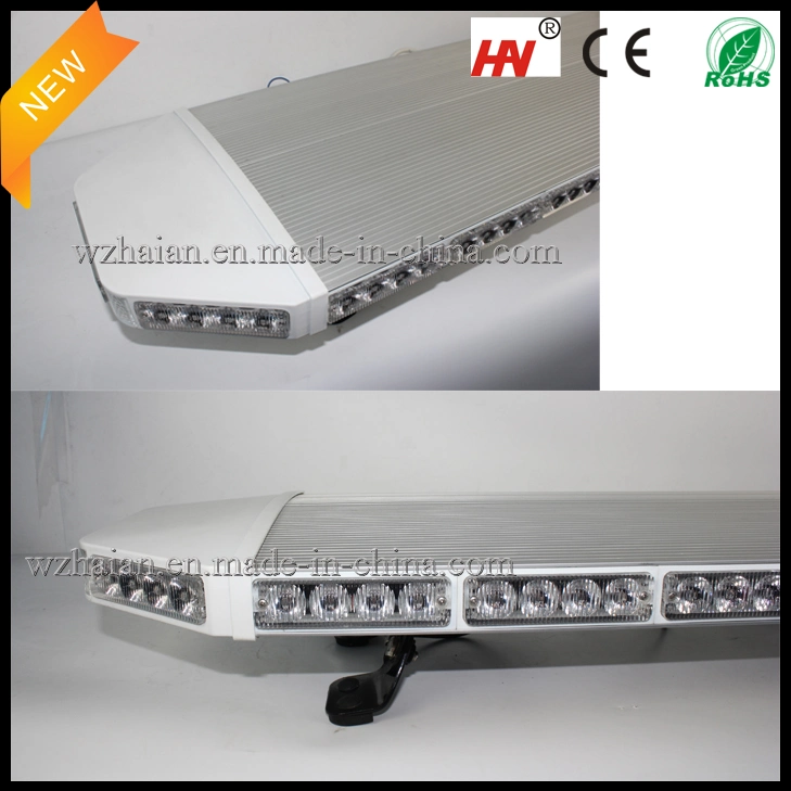 Silver Aluminum Chassis 48 Inch LED Light Bar for Law Enforcement Vehicle